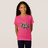 Bloesem en flutter t-shirt (Voorkant volledig)