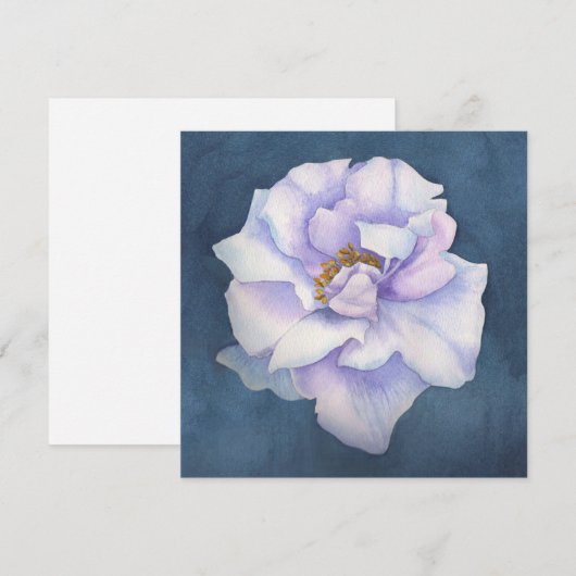 bloesem feestdagenkaart (Voorkant / Achterkant)