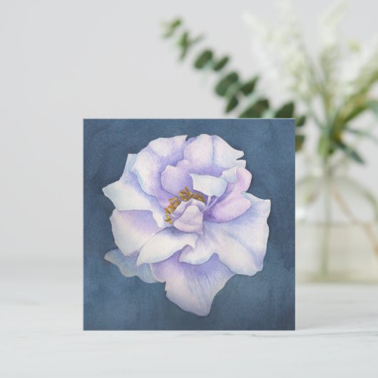 bloesem feestdagenkaart (Staand voorkant)