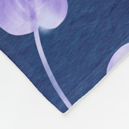  bloesem fleece deken (Hoek)