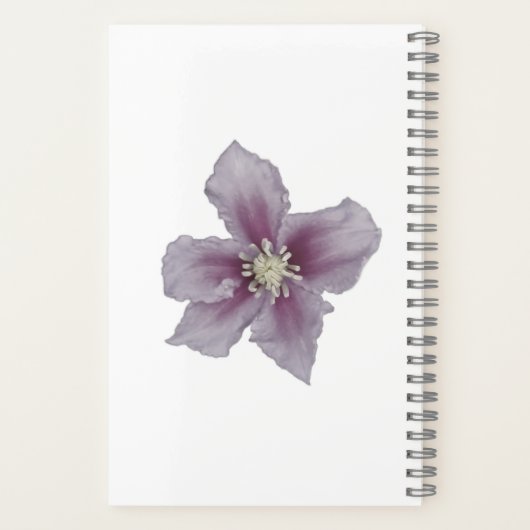 Bloesem Gedachten – Roze Bloemen Notitieboek (Achterkant)