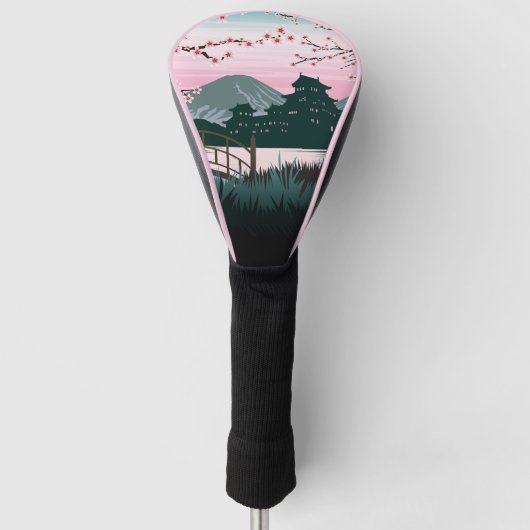 Bloesem Golfheadcover (Voorkant)