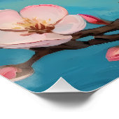 Bloesem in de Lente Perfect Poster (Hoek)