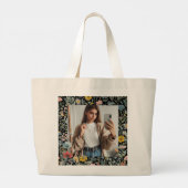 Bloesem in stijl:  grote tote bag (Achterkant)