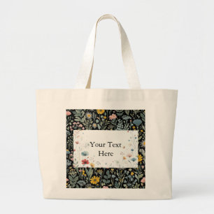 Bloesem in stijl: grote tote bag