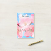 bloesem kersenbloesem post-it® notes (Op bureau)