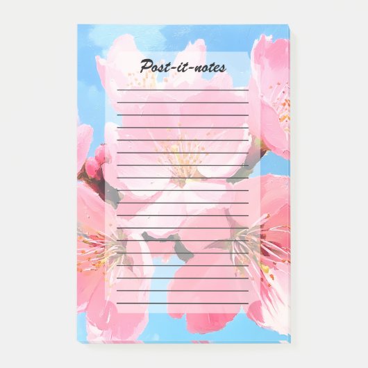bloesem kersenbloesem post-it® notes (Voorkant)