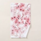 Bloesem Kersenbloesem Roze Wit Bad Handdoek (Handdoek)