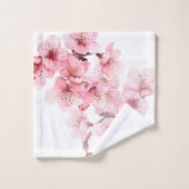 Bloesem Kersenbloesem Roze Wit Bad Handdoek (Wasdoekje)