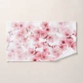 Bloesem Kersenbloesem Roze Wit Bad Handdoek (Handdoek)