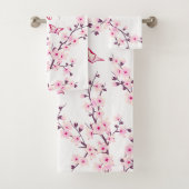 Bloesem Kersenbloesem Roze Wit Bad Handdoek (Insitu)