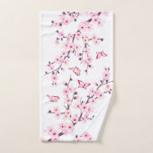 Bloesem Kersenbloesem Roze Wit Bad Handdoek (Handdoek)
