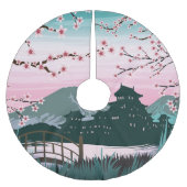 bloesem kerstboom rok (Voorkant)