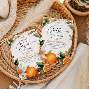 Bloesem Kleine Moppie Sinaasappel Citrus Baby Show Kaart
