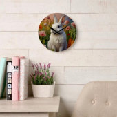 Bloesem Konijn & Wortelperk Klok