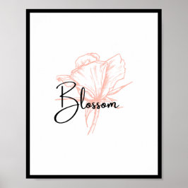 Bloesem Lente Bloem Bloemen Bloemen Bloemen Bloeme Poster