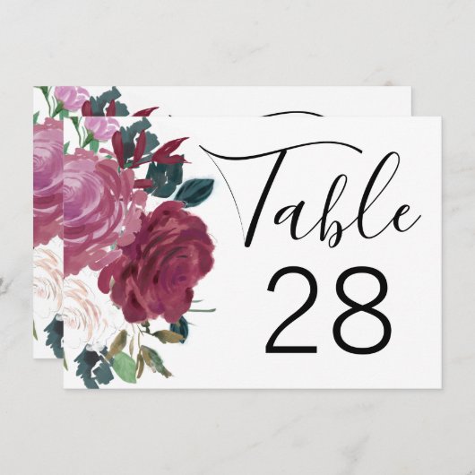 Bloesem Liefde Kaart (Voorkant / Achterkant)