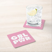 Bloesem: Meisjeskracht Kartonnen Onderzetters (Insitu)