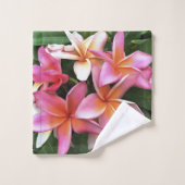 bloesem met Bleek roze Frangipani Bad Handdoek (Wasdoekje)