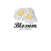 Bloesem met genade t-shirt