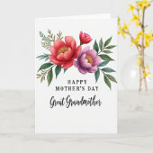 Bloesem Moederdag Waardeerkaart Kaart (Gele Bloem)