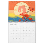 BLOESEM NATUUR BERG DRAGON KALENDER (Mar 2027)