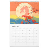 BLOESEM NATUUR BERG DRAGON  KALENDER (Mar 2027)