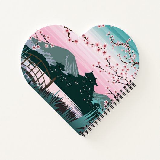 bloesem notitieboek (Achterkant)