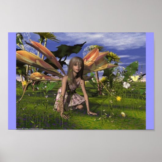 bloesem poster (Voorkant)