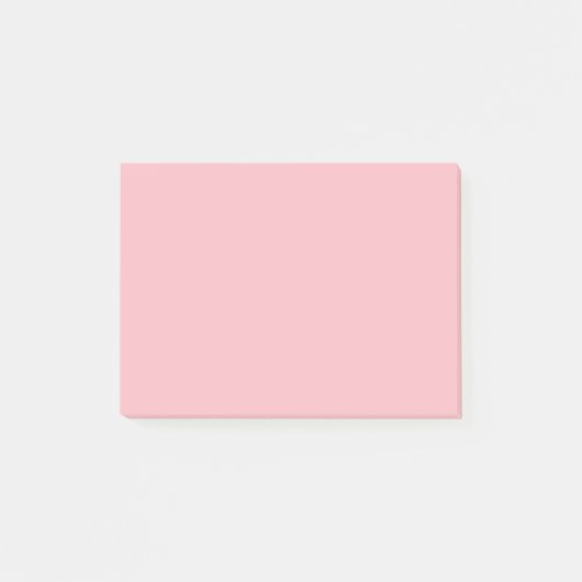 Bloesem Roze Effen Kleur Post-it® Notes (Voorkant)