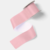 Bloesem Roze Effen Kleur Satijnen Lint (Achterkant)