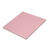 Bloesem Roze Effen Kleur Tegeltje (Zijkant)
