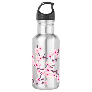 Bloesem Roze Kersenbloesem Waterfles
