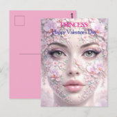 Bloesem Sereniteit Muze Briefkaart (Voorkant / Achterkant)