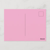 Bloesem Sereniteit Muze Briefkaart (Achterkant)