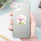 Bloesem Slaap Sticker (Telefoon)