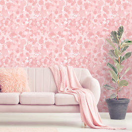 Bloesem Stippen en cirkels Behang