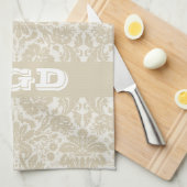 bloesem theedoek (Quarter Fold)