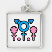 Bloesem van Pride Sleutelhanger (Voorkant)