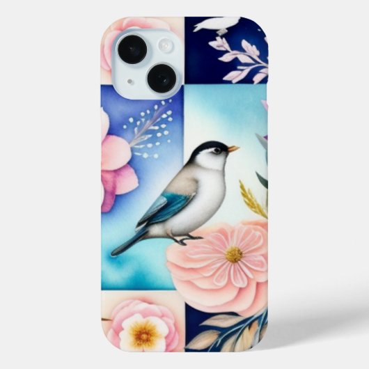 Bloesem & Vogel  Case-Mate iPhone Case (Achterkant)