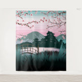 bloesem wandkleed (Voorkant)