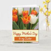 Bloesem Zusters Dag Kaart (Gele Bloem)
