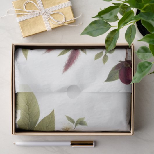 bloesembladontkoppeling tissuepapier (Geschenk)