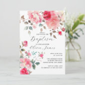 Bloesembloesem Doop Kaart (Staand voorkant)