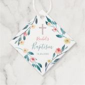 bloesemdoop bedankjes labels (Voorkant)