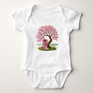 Bloesemdromen: Kimonomeisje & Puppy Romper