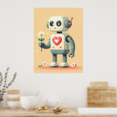Bloesems & Bots Poster (Keuken)