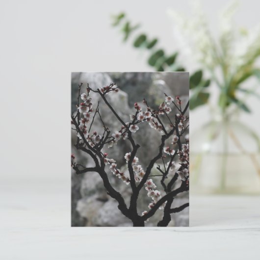 bloesems briefkaart (Staand voorkant)