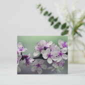 bloesems briefkaart (Staand voorkant)