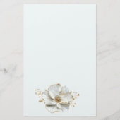 Bloesems briefpapier (Achterkant)